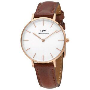 FX03761B NWT Daniel Wellington Fashion Ladies Quartz Steel Authentic Watch